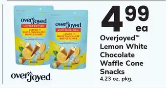 ACME Overjoyed Lemon White Chocolate Waffle Cone Snacks offer