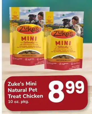 ACME Zuke's Mini Natural Pet Treat Chicken offer