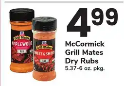 ACME McCormick Grill Mates Dry Rubs offer