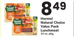 ACME Hormel Natural Choice Value Pack Lunchmeat offer