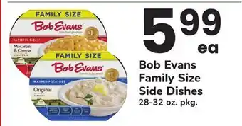 ACME Bob Evans Family Size Side Dishes offer