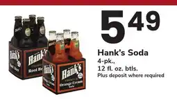 ACME Hank's Soda offer