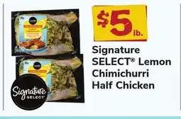 ACME Signature SELECT Lemon Chimichurri Half Chicken offer