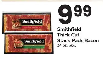 ACME Smithfield Thick Cut Stack Pack Bacon offer