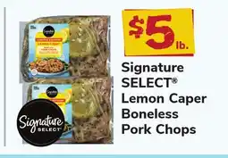 ACME Signature SELECT Lemon Caper Boneless Pork Chops offer