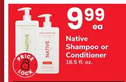 ACME Native Shampoo or Conditioner offer