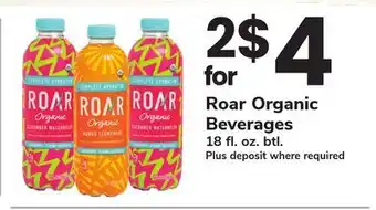 ACME Roar Organic Beverages offer