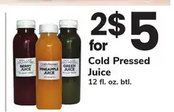 ACME Cold Pressed Juice offer