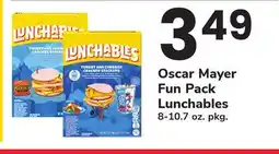 ACME Oscar Mayer Fun Pack Lunchables offer