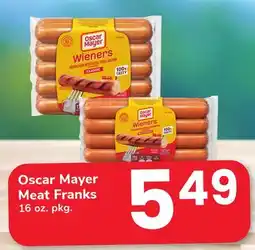 ACME Oscar Mayer Meat Franks offer