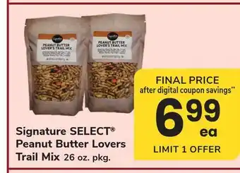 ACME Signature SELECT Peanut Butter Lovers Trail Mix offer