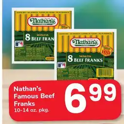 ACME Nathan's Famous Beef Franks offer