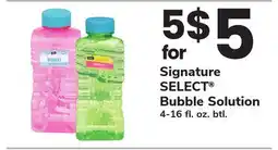 ACME Signature SELECT Bubble Solution offer