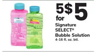 ACME Signature SELECT Bubble Solution offer