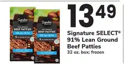 ACME Signature SELECT 91% Lean Ground Beef Patties offer