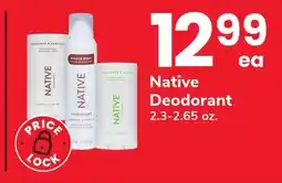 ACME Native Deodorant offer