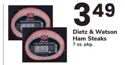 ACME Dietz & Watson Ham Steaks offer