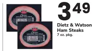 ACME Dietz & Watson Ham Steaks offer