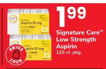 ACME Signature Care Low Strength Aspirin offer