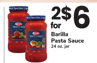 ACME Barilla Pasta Sauce offer