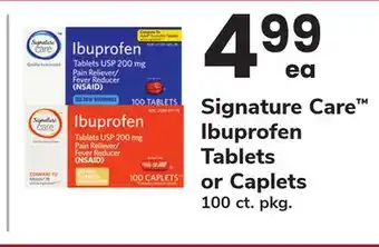 ACME Signature Care Ibuprofen Tablets or Caplets offer