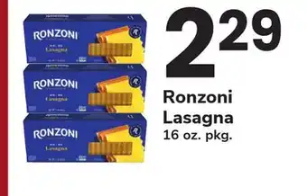 ACME Ronzoni Lasagna offer