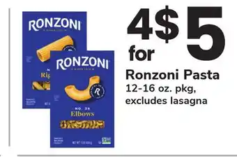 ACME Ronzoni Pasta offer