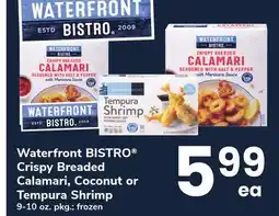 ACME Waterfront BISTRO Crispy Breaded Calamari, Coconut or Tempura Shrimp offer