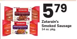 ACME Zatarain's Smoked Sausage offer