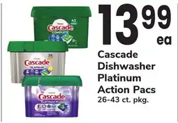 ACME Cascade Dishwasher Platinum Action Pacs offer