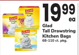 ACME Glad Tall Drawstring Kitchen Bags offer