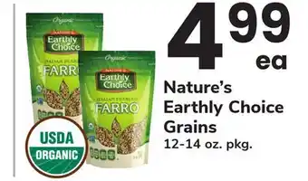 ACME Nature's Earthly Choice Grains offer