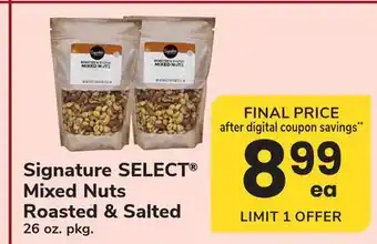 ACME Signature SELECT Mixed Nuts Roasted & Salted offer