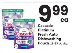 ACME Cascade Platinum Fresh Auto Dishwashing Pouch offer