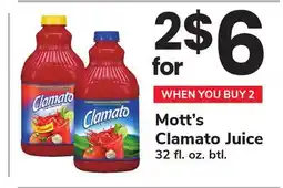 ACME Mott's Clamato Juice offer