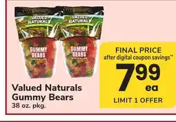 ACME Valued Naturals Gummy Bears offer