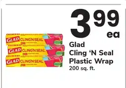 ACME Glad Cling 'N Seal Plastic Wrap offer