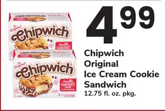 ACME Chipwich Original Ice Cream Cookie Sandwich offer