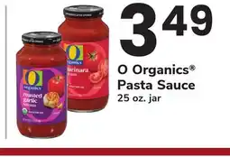 ACME O Organics Pasta Sauce offer