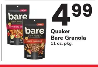 ACME Quaker Bare Granola offer