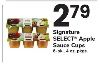 ACME Signature SELECT Apple Sauce Cups offer