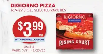 Smart & Final DIGIORNO PIZZA offer