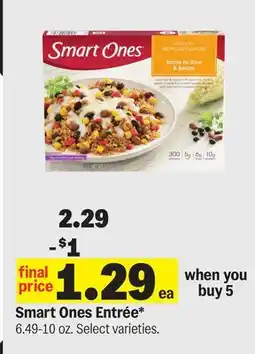 Meijer Smart Ones Entrée offer