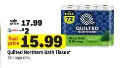 Meijer Quilted Northern Bath Tissue offer