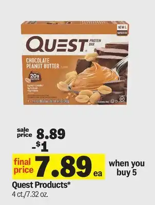 Meijer Quest Products offer