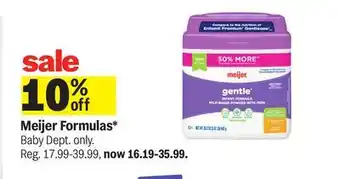 Meijer Meijer Formulas offer