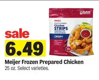 Meijer Meijer Frozen Prepared Chicken offer