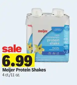 Meijer Meijer Protein Shakes offer