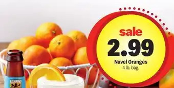 Meijer Navel Oranges offer