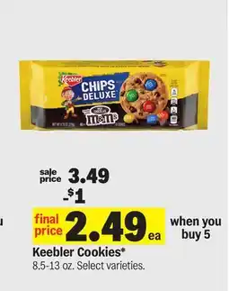 Meijer Keebler Cookies offer